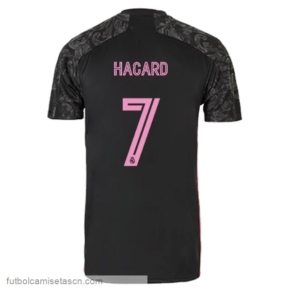 Camiseta Real Madrid 3ª NO.7 Hazard 2020/21 Negro